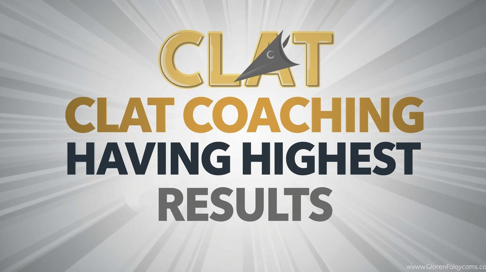 CLAT Coaching Having highest results