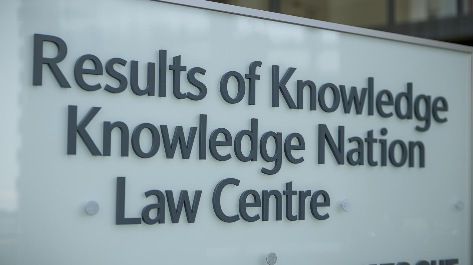 Results of Knowledge Nation Law Centre
